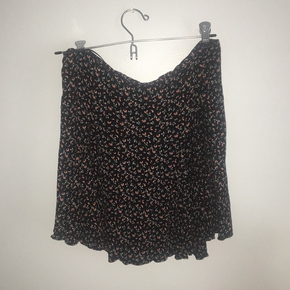 Super Cute Floral Skater Skirt